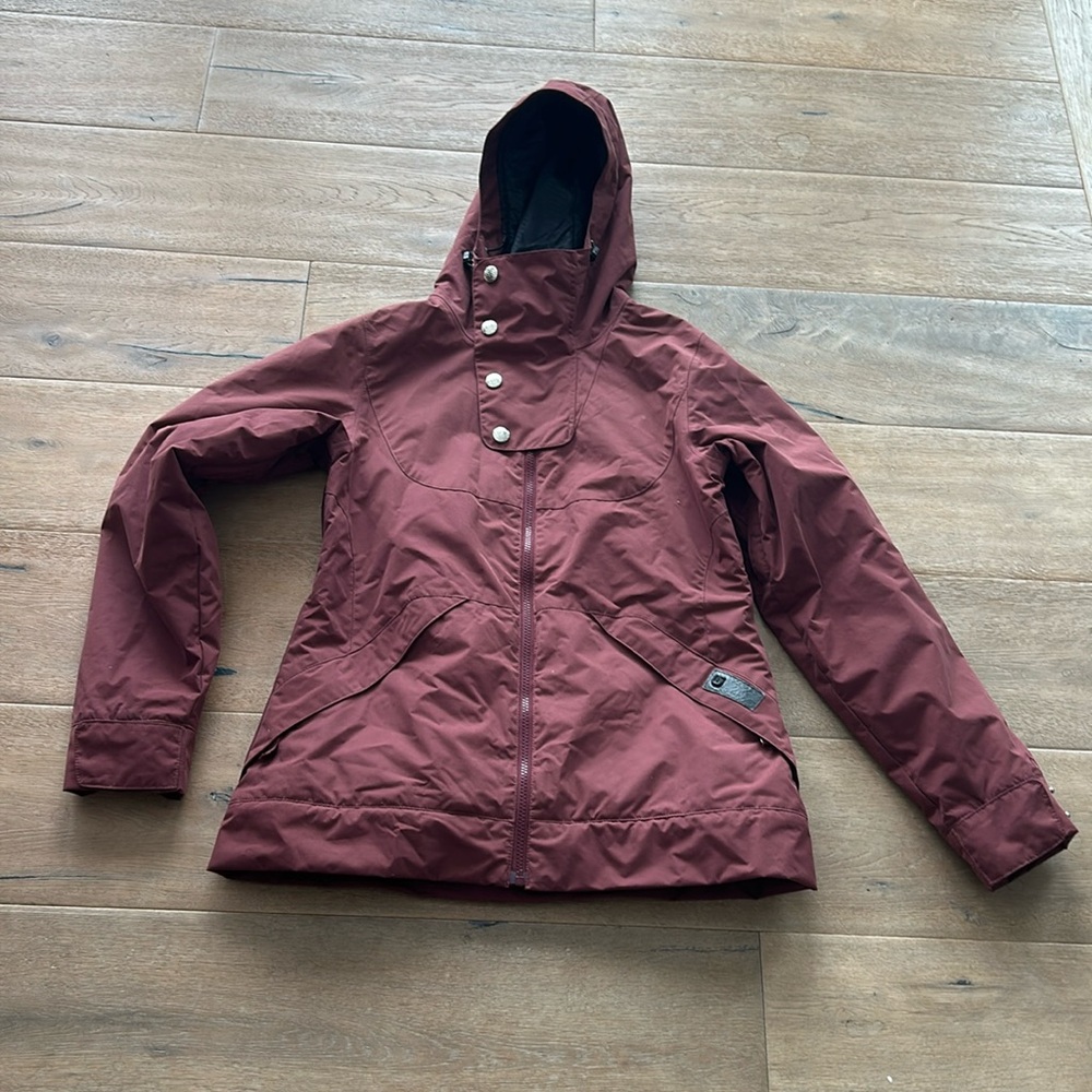 Burton Women's Snow Jacket in Deep Burgundy